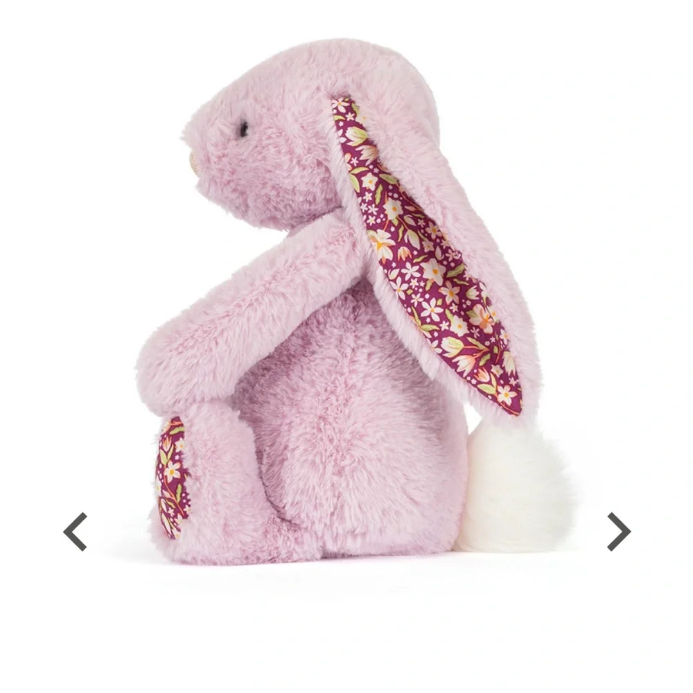 NWT Authentic Jellycat Thistlepop Blossom Luxe Bunny - Picture 3 of 5
